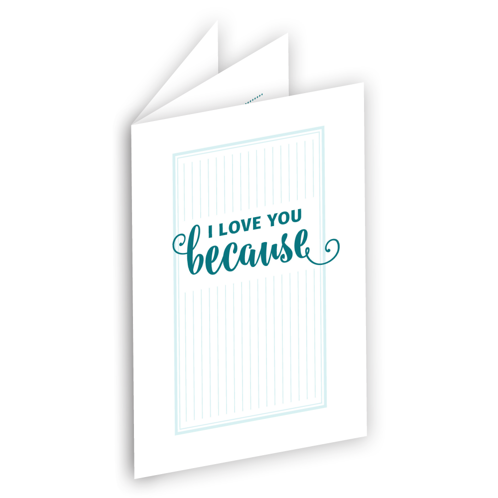 I Love You Because Printable mini book {FREE or Pay What You Can}