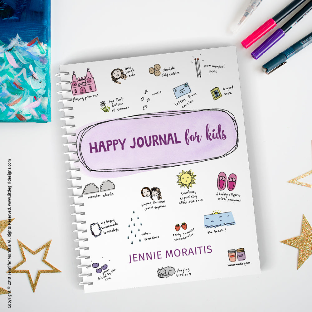 Happy Journal for Kids! (36 page gratitude journal) – Jennie