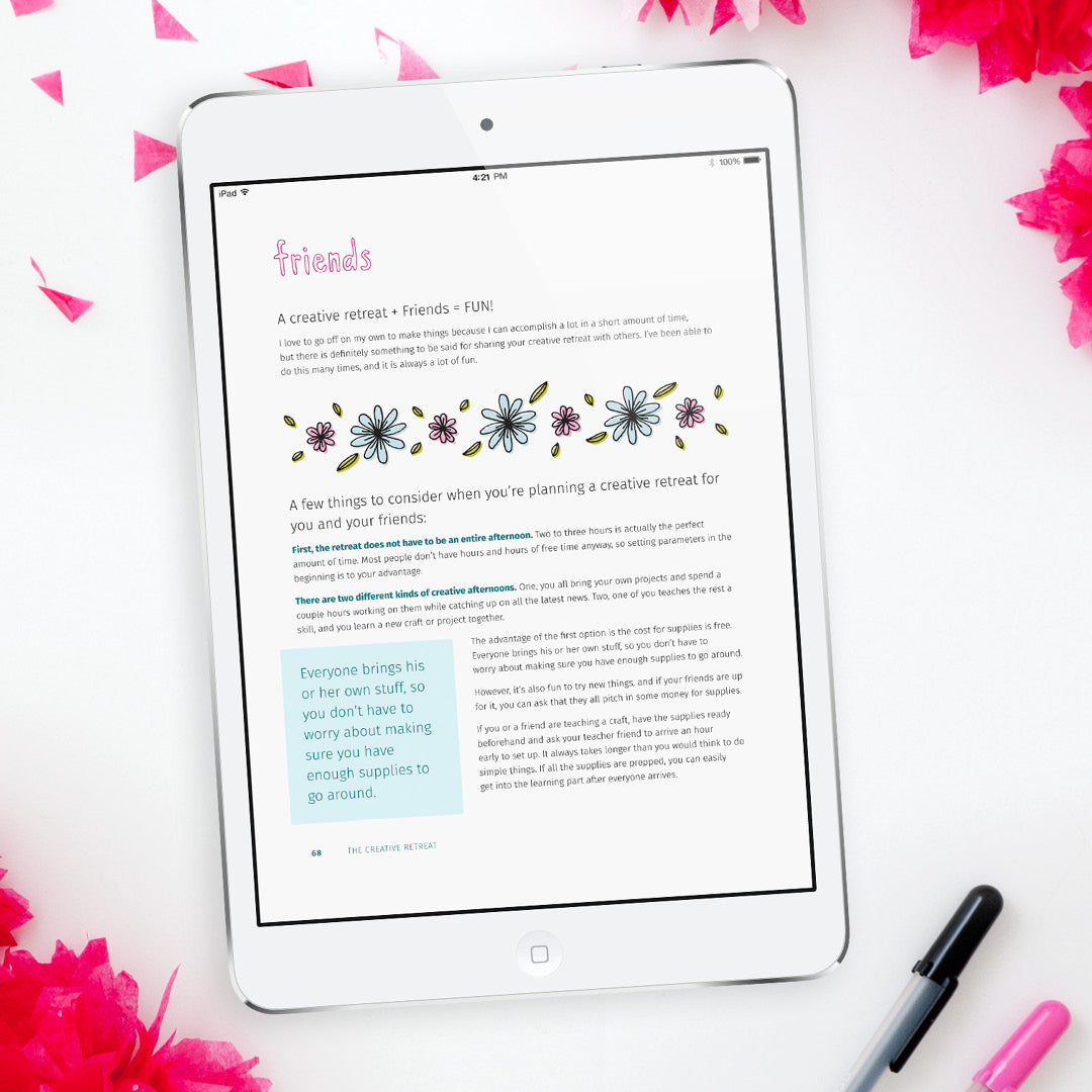 The Creative Retreat eBook {116 pages}