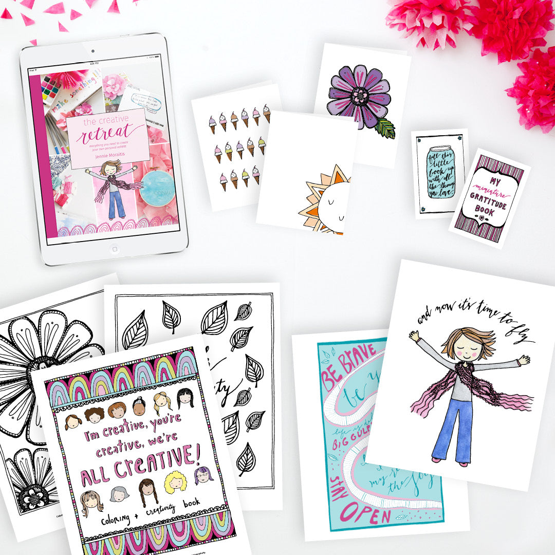 The Creative Retreat DELUXE Bundle {$78 worth of printables!}