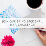 Bring Back Snail Mail Letter Writing Challenges