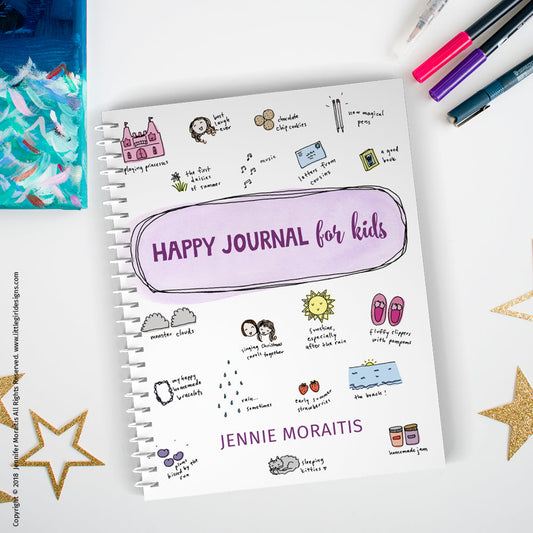 Happy Journal for Kids! (36 page gratitude journal)